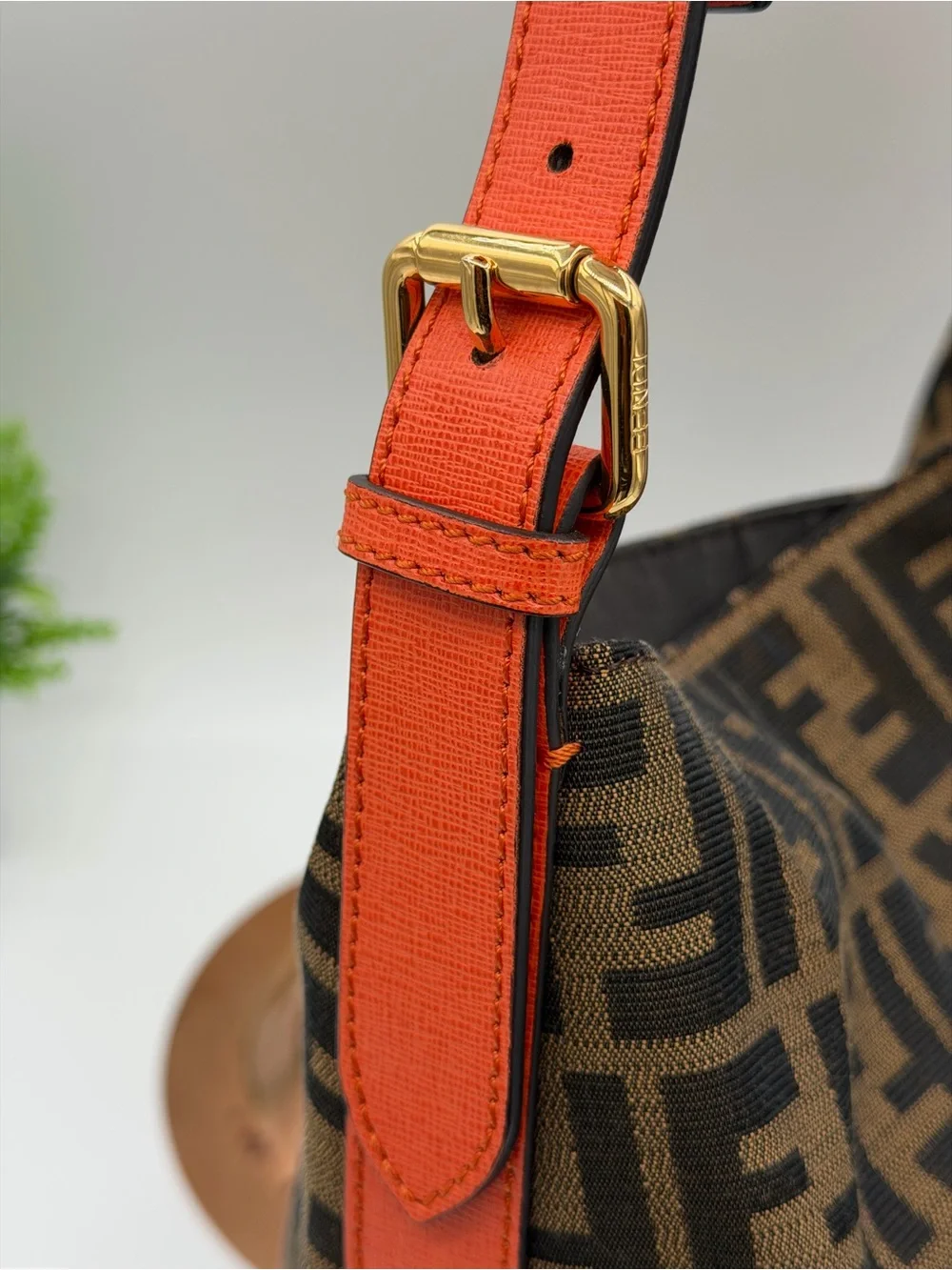 Fendi FF zucca Hobo shoulder bag like new 😍